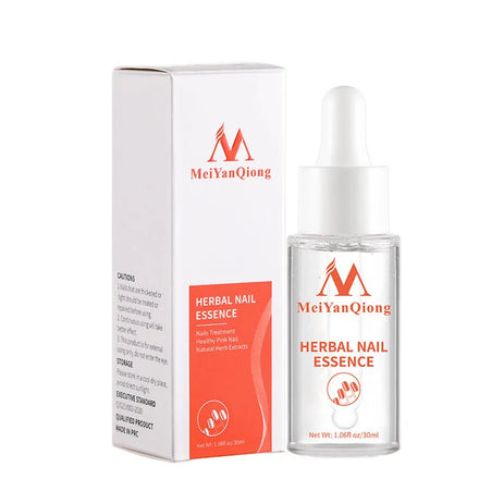 MeiYanQiong Herbal Nail Essence Repair Dry Nail Moisturizing Herbal Nail Essence