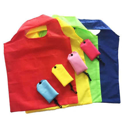 Custom Print Foldable Phone Style Shopping Tote Bag 210t Nylon Polyester Waterproof Grocery Shopping Tote Bag with Plastic Hook