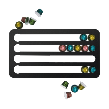 AM Store Hot Sale 1PCS Pod Organizer Universal Acrylic Holder Storage System Cups Capsules Stand Coffee Cup Basket