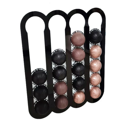 1PCS Fba AM Store Tower Rack Tray Pods Container Holder Stationery Organizer Coffee Capsules Storage Basket