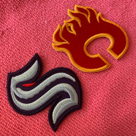 Customized Personalized logo Embroidery Patch for Jeanssafety Embroidery logo Badge for Garment