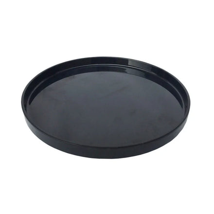 AIMI Hotel Restaurant 9 Inch Melamine Service Tray Black Eco-Friendly Minimalist American Style Fujian Business Gift AMT-48011