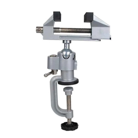 360 Degree Swivel Mini Universal Table Vise Aluminum Alloy Small Bench Vise Home DIY Flat Table Clamp Woodwokring Tools