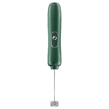 Electric Milk Frother Handheld Portable Automatic Coffee Stainless Steel Electric Milk Frother