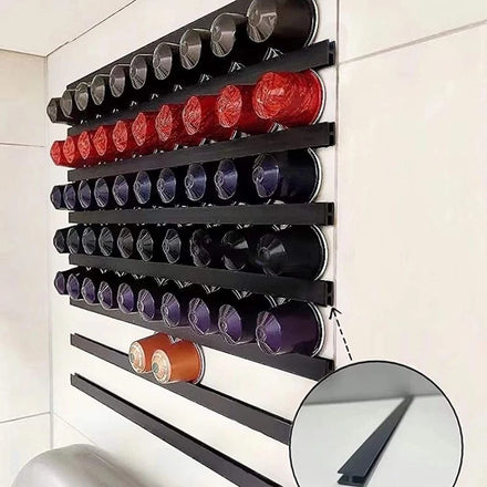 10PCS Eco-Friendly Plastic Coffee Capsules Holder Tower 1SET Manufactured Accessories for Cabinets Stocked Features