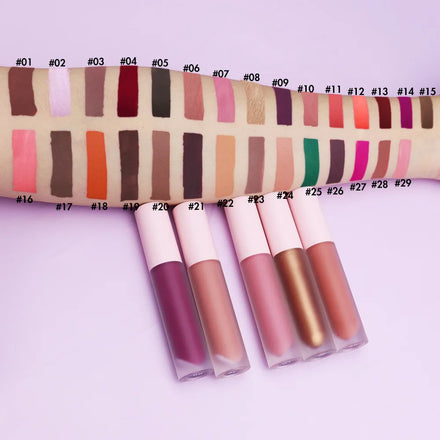 New Design Nude Lipstick Lipgloss Best Formula Lipstick a Prueba De Besos Maquillage Red Lipstick Long Wear Private Label