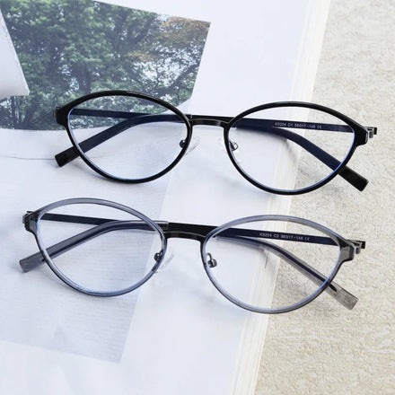 2026 Luxury Retro Round Glasses Frames Fashion Screwless Eyeglasses for Men Women Comfortable Lightweight Acetate Frame