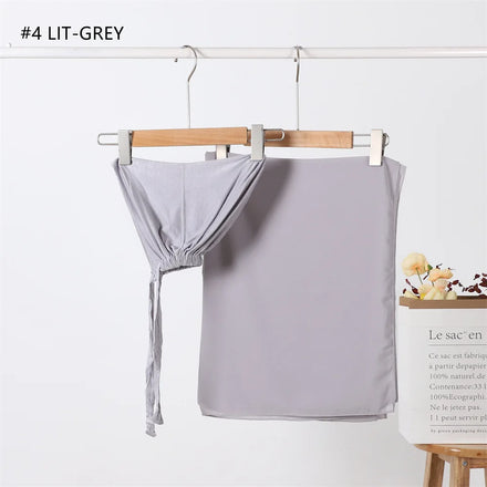 Hot Selling Separately Muslim Women Bonnet Design Chiffon Hijab Scarf and Matching Undercap New Instant Chiffon Hijab