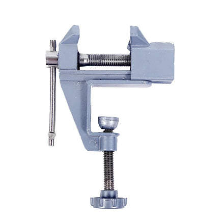 Mini Universal Table Vise Aluminum Alloy Small 360 Degree Swivel Bench Vise Home DIY Flat Table Clamp Desktop Fixed Bracket