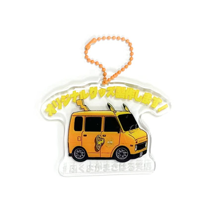 Wholesale Custom Design Transparent Holographic Acrylic Ornament Kawaii Cartoon Two Sides Logo Printing Acrylic Keychain