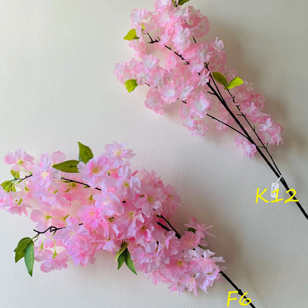 O-X776 Cheap Wholesale Silk Cherry Blossom Long Stem Cherry Blossom Branches High Quality Wedding Decoration Cherry Blossom
