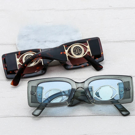 2023 New Arrival Fashion Sunglasses Women Small Square Frame Sunglasses Girls Glasses