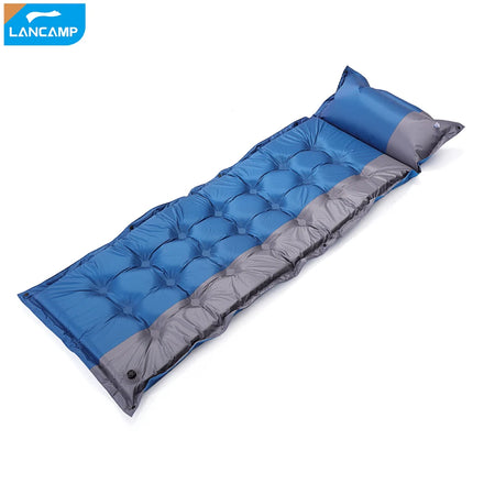 Self-Inflating Insulated Durable Foam Camping Mat Fast Air Sleeping Pad for Backpacking Traveling Hiking