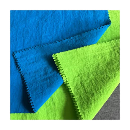 GRS Certification 228T Lightweight Crinkle 100% Recycled Nylon Taslon Matte Waterproof Breathable Fabric Sportswear Girls