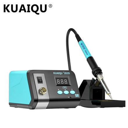 KUAIQU 203D 75W Soldering Station Electronic Welding Iron Repair Solder Tools SMD Rework Heat for Cell-phone BGA IC