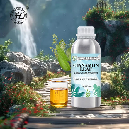 Cinnamon Leaf Essential Oil Organic for Diffuser Massage - 100% Pure Natural Cinnamomum Verum Leaves Steam Distilled | Bulk 1kg