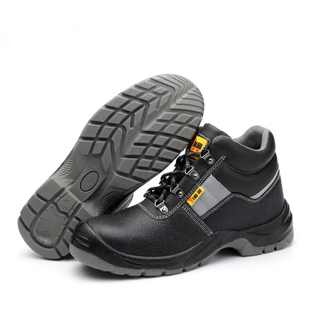 Men's Work Safety Anti-Static Industrial Boots with Steel Toe Summer to Winter Autumn Workboot for Work Safety