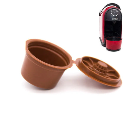 Hot Sale Caffitaly Refillable Empty Capsules Stainless Steel Filter Mesh Mini Coffee Maker Practical Coffee Tea Tools for Home