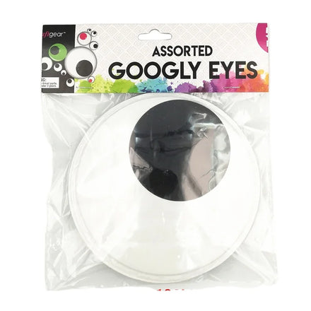 2pcs Self-Adhesive PVC Back Giant Wiggle Eyes Large DIY Accessory for Personalized Projects