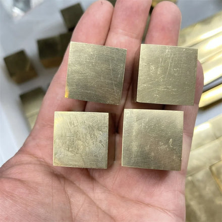 Wholesale Natural Healing Crystal Gemstone Polished Carving Metal Cube Copper Pyrite for Decoration