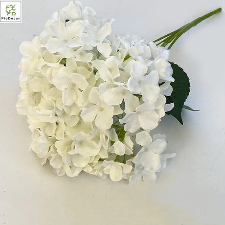 Hot Selling 52 Colors Artificial Silk Hydrangea Flowers 5 Heads Spring Autumn Series Colors for Party Home Wedding Decoration
