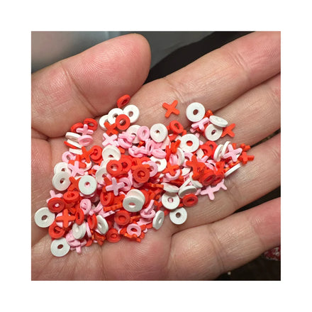 Polymer Clay Slices Valentine's Day Series Mixed Soft Clay Sprinkles Diy Slime Nail Art Filler Accessories