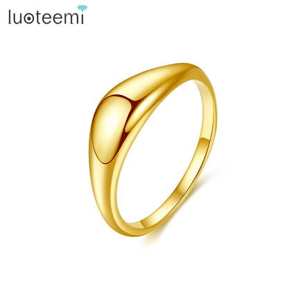 SP-LAM Chunky Stacked Woman 2021 Gold Jewelry Fashion Wholesale Vintage Punk Unisex Geometric Ring