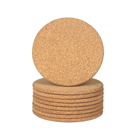 TaiLai Cork Pad With Self Adhesive Backing Coasters Low Price Custom Cork Placemats and Coasters Cork Board Placemat.
