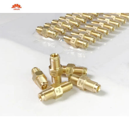 PSS-00 PST-0 Brass High Precision Lubrication Resistance Distributor Oil Flow Proportion Metering Unit M8*1 for CNC Lubricating