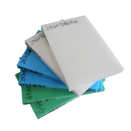 Wholesale DH Eco-Friendly Custom Packaging Fire Retardant Shock-proof Black PU Film Sponge Foam Sheet Protective Packaging