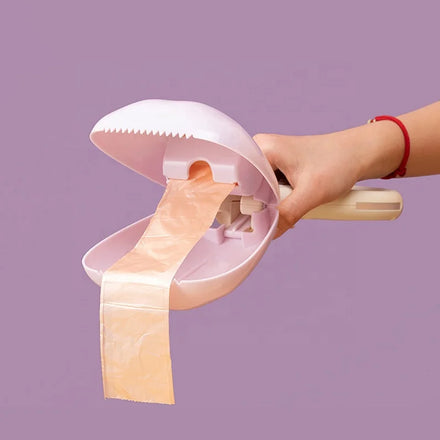 Custom Logo Poop Waste Pick up Pet Dog Portable Poop Picker Carrier Holder Dispenser Scrooper Scooper for Dog