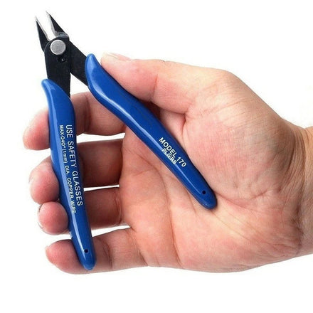 DIY Grade Carbon Steel Diagonal Pliers Electrical Wire Cable Cutters Flush Side Snips Nipper Hand Tools Metric Measurement