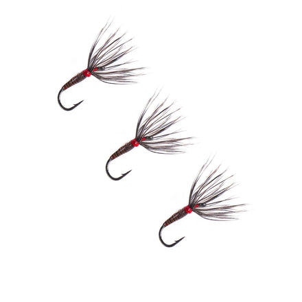 Fly Fishing (Umbrella Reverse Hackle) Tenkara Flies Kebari Trout Grayling Fishing Floating Dry Flies Lure Baits