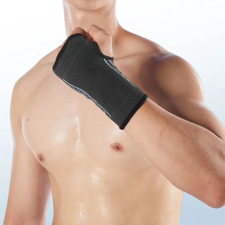 Elastic Knitting Compression Palm Protection Wrist & Hand Compression Sleeve for Carpal Tunnel