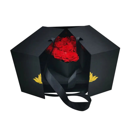 Good Quality Factory Directly Love Diamond Photo Rose Video Box Hardcover