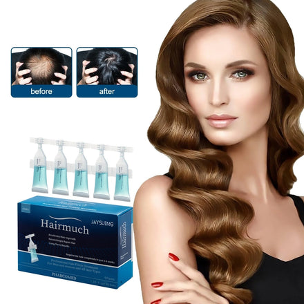Jaysuing 100% Natural Herbal Hair Growth Serum Ampoule Professional Accelerates Regrowth Nourishes Refreshes