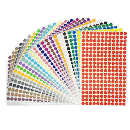 Cheap Price Colorful Dot Label Paper Round Sticker Multiple Colors and Sizes Dot Sticker