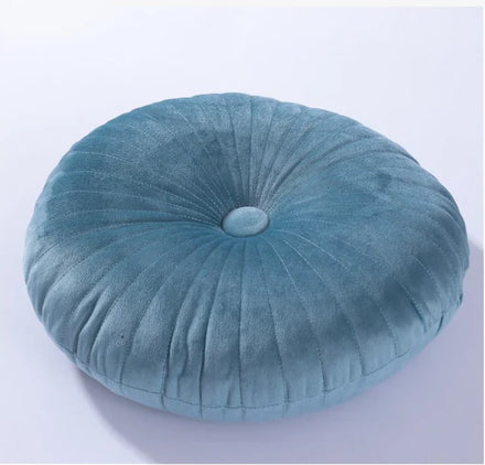 Nordic-style Candy-colored Woven Ergonomic Anti-static 100% Polyester Pumpkin Lumbar Pillow Sofa Cushions Bay Window Throw