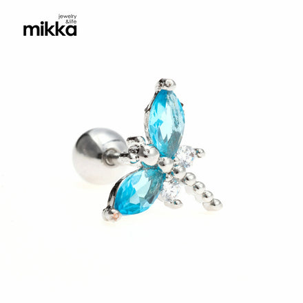 Earings Jewelry Female Maple Leaf Crystal Stud Earrings Custom Hot Selling Girls S925 Sterling Silver Zircon Daily
