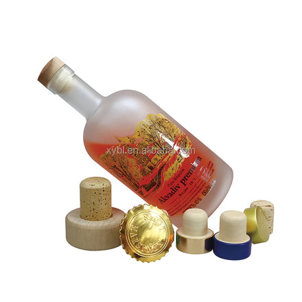 Best Quality 750ml 700ml 500ml Lead Free Glass Liquor Bottles Gins Bottle