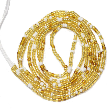 New Colors Lovely Colorful Adjustable Bulk Tie on Waist Beads Cotton Cord Belly Chain Doby Jewelry for Women
