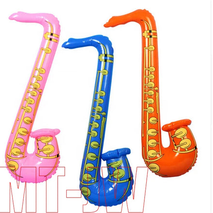 70cm Wholesale Inflatable Musical Instruments Inflatable Saxophone for Children