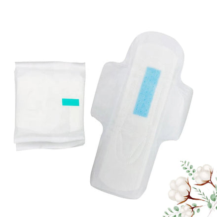 Custom Women Organic Cotton Natural Feminine Hygiene Sanitary Napkin for Women