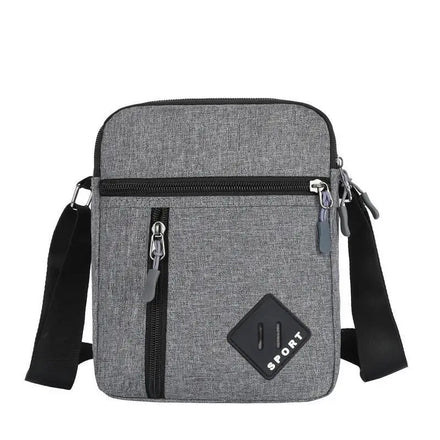 2023 Unisex Messenger Bag Crossbody Shoulder Small Sling Pack Work Business Waterproof Oxford Letter Ostrich Pattern Satchel