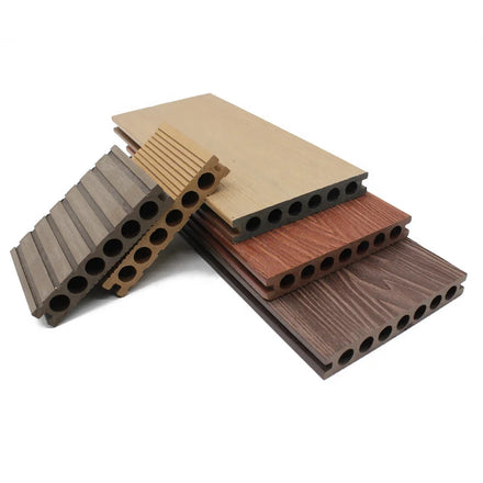 Wholesale Anti Fade Crack Resistant Extruded Decking Outdoor Flooring Co Extrusion Wpc Deck Voyage Composite Decking
