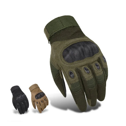 High Quality Anti Skid Shock Absorption Outdoor All Finger Protection Sports Mountaineering Riding Training Gloves