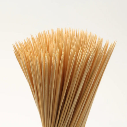 Wholesale Bamboo Skewers 5mm X 45cm Non-Stick Heat Resistant Easily Cleaned BBQ Tools Custom Logo Factory Direct Sale
