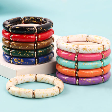 Autumn and Winter New Style Personality Retro Senior Sense Jewelry Jewelry Fold Bamboo Bracelets