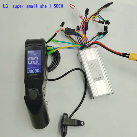 Electric Scooter ACCESSARY Vertical LCD Display LG1 Instrument+SWITCH+BLDC Controller 9mosfet 36v48v60v500W DIY PART