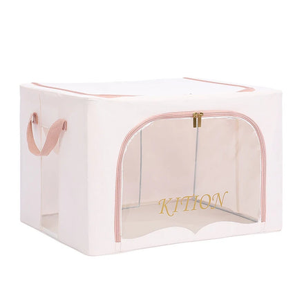 New Arrival Foldable Steel Box Rectangle Collapsible Frame Organizer for Clothes Drawer Cabinet Kids Toy & Shoe Storage